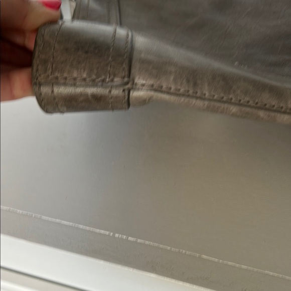 Frye Gray Crossbody Bag with Adjustable Strap - Picture 6 of 12